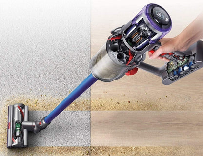 Dyson V11 Absolute Staubsauger, Kabellos, 60 Minuten Laufzeit, LCD-Display, 0,76 l Staubbehälter, HEPA-Filter, leistungsstarker Akku, mehrere Reinigungsmodi, Turbo, Eco, für alle Bodenarten