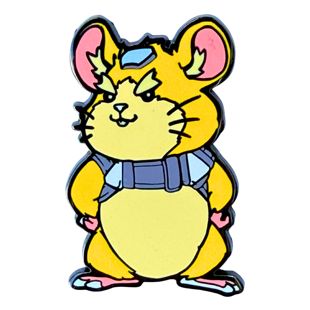 Overwatch Wrecking Ball Hammond Emaille Pin – Blizzard Sammlerpin aus Metall – Hochwertiger Overwatch Fanartikel Anstecker für Kleidung, Rucksack, Mütze und Cosplay