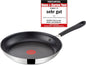 Tefal H80506 Jamie Oliver Edelstahl Bratpfanne 28 cm, Induktion Pfanne mit Antihaftbeschichtung, Bratpfanne auch für Induktionsherd, Antihaftpfanne, Nachfolger, inkl. Pfannenwender + Pfannenschoner