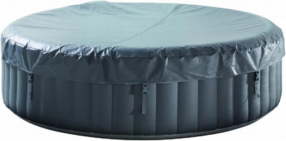 Jung Whirlpool XTRA Infinite® SPA Ø240cm aufblasbar für 8 Personen – Outdoor Indoor Whirlpool mit Heizung & Filter – 140 Luftdüsen – digitale Steuerung – Wellness SPA Set komplett