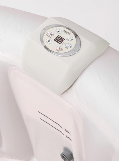 Jung Whirlpool XTRA Infinite® SPA Ø240cm aufblasbar für 8 Personen – Outdoor Indoor Whirlpool mit Heizung & Filter – 140 Luftdüsen – digitale Steuerung – Wellness SPA Set komplett