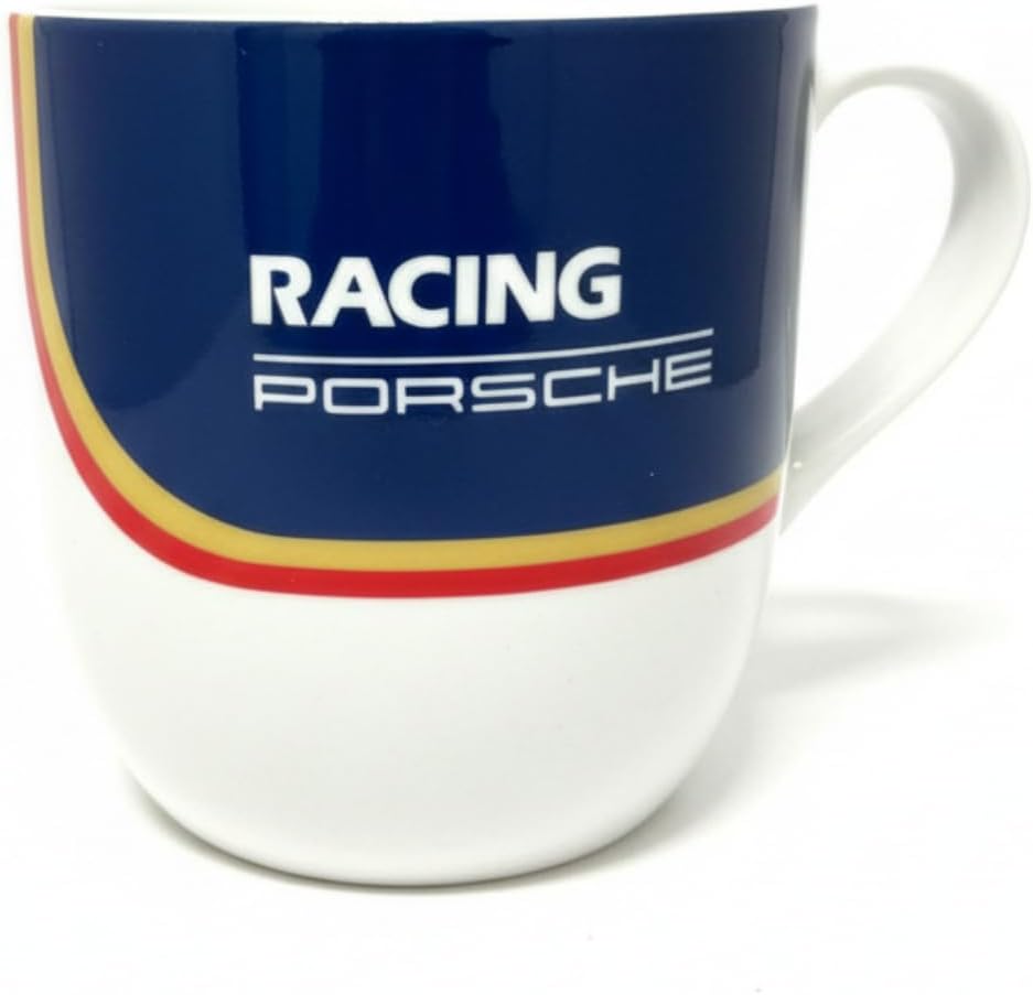 Porsche Collector's Cup No. 5 Sammler-Tasse, Blau Porzellan, 500ml Fassungsvermögen, Limitierte Edition, Spülmaschinenfest, Racing Design, Kaffeetasse, Kaffeebecher, Tasse, Becher, Sammlertasse