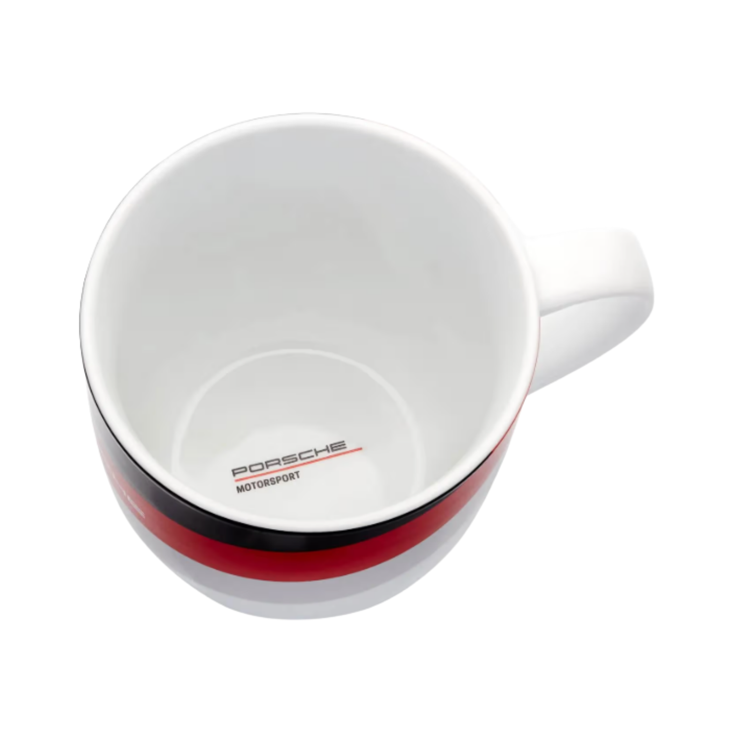 Porsche Sammlerbecher 500ml Porzellan Tasse mit Untertasse Motorsport Edition No. 6 – limitierter Collector's Cup schwarz Geschenkset Design Studio F. A. Porsche spülmaschinengeeignet