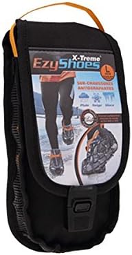 Ezy Shoes® Schneeketten Schuhketten für Schuhe Größe L (37–42) – Rutschfeste Überschuhe für Schnee, Eis, Matsch – Michelin Ezy Technologie – Winter Anti-Rutsch System für Outdoor-Aktivitäten