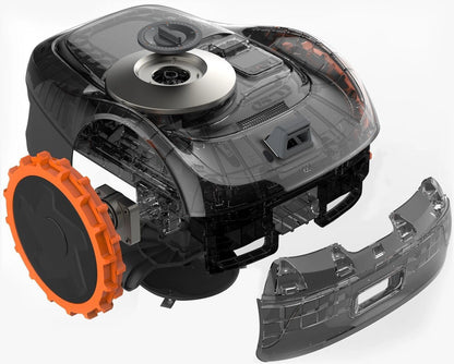 SEGWAY Navimow i105E Mähroboter mit GPS-RTK, KI-Kartierung & App-Steuerung 500m²