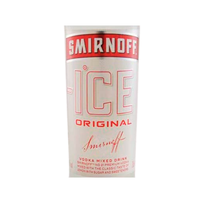 Smirnoff Ice 70CL Crisp Citrus %4 Vol. 6er Vodka Erfrischendes Mixgetränk mit Wodka und Zitrone – Fertig gemixtes alkoholisches Getränk in Flaschen