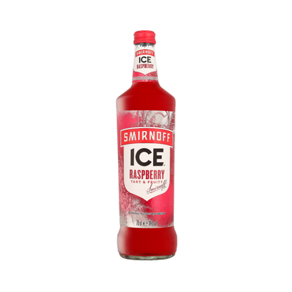Smirnoff Ice Raspberry 6er Alkohol Set - Fruchtiger Himbeer Wodka 4% Vol., Erfrischender Fruchtgeschmack, 700ml Flasche, UK, Kalt Genießen, Perfekt für Cocktails und Longdrinks, Leichter, Spritziger Genuss - Alcohol