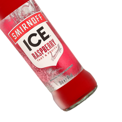 Smirnoff Ice Raspberry 6er Alkohol Set - Fruchtiger Himbeer Wodka 4% Vol., Erfrischender Fruchtgeschmack, 700ml Flasche, UK, Kalt Genießen, Perfekt für Cocktails und Longdrinks, Leichter, Spritziger Genuss - Alcohol