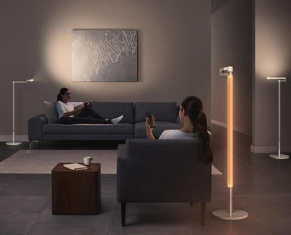 Dyson Solarcycle Morph™ Stehleuchte CF06 – Intelligente LED-Stehleuchte mit Anpassung der Helligkeit und Farbtemperatur, Aufwachmodus, Boost-Modus und bis zu 20 benutzerdefinierten Modi für optimale Beleuchtung