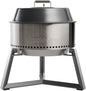 Solo Stove Bonfire Holzkohlegrill Edelstahl mobil Kugelgrill mit Deckel Outdoor Camping BBQ Grill Set Zubehör Grillzange Grillhaube Schutzhülle Naturkohle tragbar Garten Reisen Grillgerät robust effizient raucharm