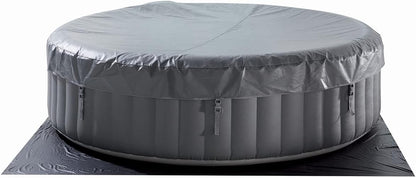Ubbink Whirlpool XTRA Infinite® SPA Ø240cm aufblasbar für 8 Personen – Outdoor Indoor Whirlpool mit Heizung & Filter – 140 Luftdüsen – digitale Steuerung – Wellness SPA Set komplett