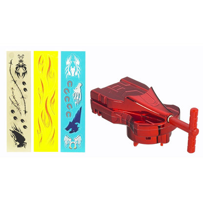 Hasbro Beyblade Metall Fusion String Launcher – Hochleistungs-Schnur-Starter für rechtsdrehende Beyblade Tops von – Kompakt 29739 BB17A