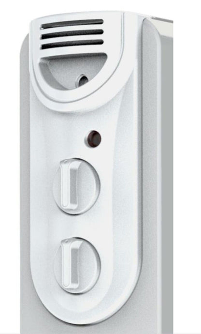 SUPRA ORSO 2000W Ölradiator, Kompakte Elektroheizung mit 3 Heizstufen, Überhitzungsschutz, Mobile Heizung mit Rollen und Tragegriff, Geräuschloser Betrieb, Energieeffizient, Für Räume bis 35 m²