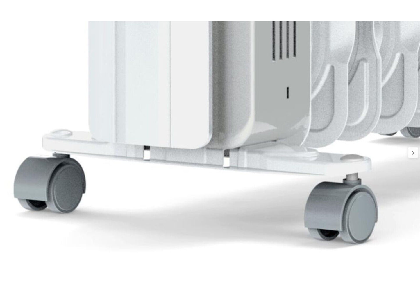 SUPRA ORSO 2000W Ölradiator, Kompakte Elektroheizung mit 3 Heizstufen, Überhitzungsschutz, Mobile Heizung mit Rollen und Tragegriff, Geräuschloser Betrieb, Energieeffizient, Für Räume bis 35 m²