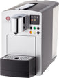 TEEKANNE Professional Tealounge System 7171 Hochkapazitive Teekapselmaschine mit Wasserfilter und patentiertem Aufbrühsystem für Büros, Gastronomie, Empfang und Großbedarf an Tee in Silber