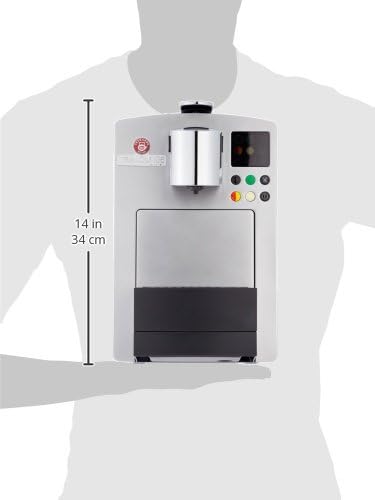 TEEKANNE TEALOUNGE System 7171 Edelstahl Teemaschine Professional 7 Tassen 1450W 3,5L Tank Wasserfilter Automatikfunktion Kapselmaschine für Teegenuss in Büro Empfang Hotel Großküche