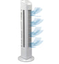 Interior TF35 Säulenventilator 78cm 3 Stufen, weiss - Turmventilator Oszillation