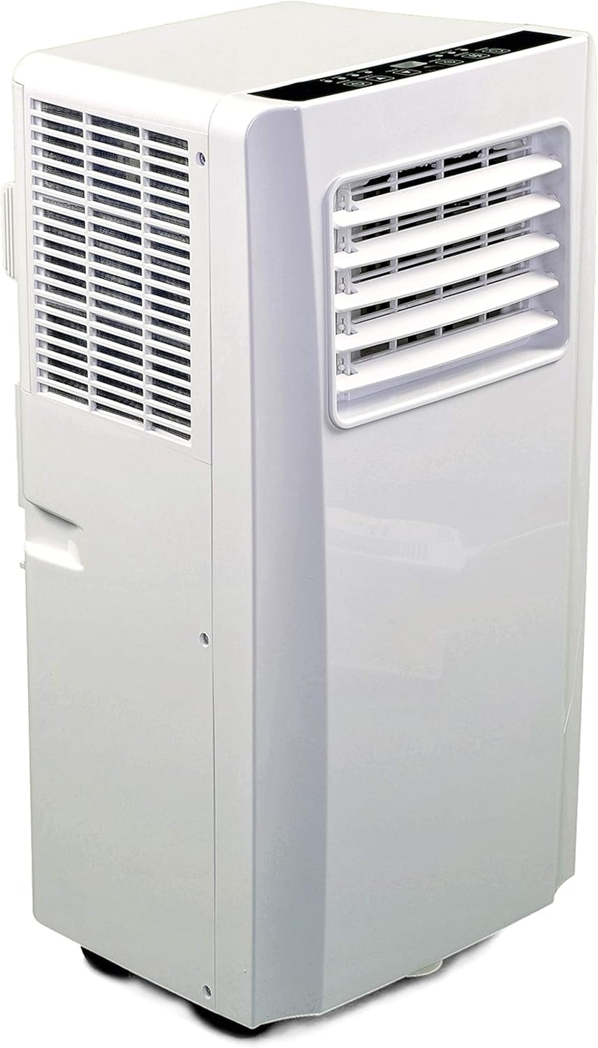 JUNG AIR TK05 Mobile Klimaanlage, 3,2 kW (11.000 BTU), für Räume bis 100m³, Fernbedienung, Entfeuchtungsfunktion, energieeffizient, leise 60dB, R290 Kältemittel, Abluftschlauch, 24h-Timer