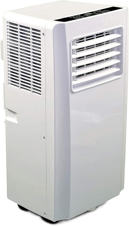 JUNG AIR TK05 Mobile Klimaanlage, 3,2 kW (11.000 BTU), für Räume bis 100m³, Fernbedienung, Entfeuchtungsfunktion, energieeffizient, leise 60dB, R290 Kältemittel, Abluftschlauch, 24h-Timer
