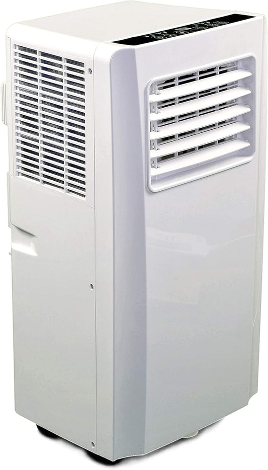 Commodoor AIR TK05 Mobile Klimaanlage, 3,2 kW (11.000 BTU), für Räume bis 100m³, Fernbedienung, Entfeuchtungsfunktion, energieeffizient, leise 60dB, R290 Kältemittel, Abluftschlauch, 24h-Timer