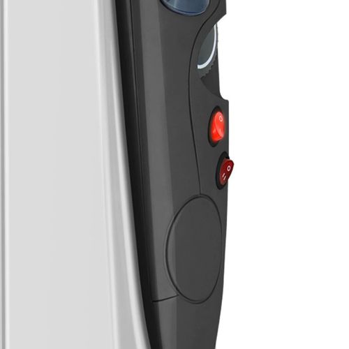 Taurus Tuareg 1500 Ölgefüllter Radiator Heizkörper Konvektor 1500W Leistung – Mobil, energieeffizient, geräuschlos, mit Überhitzungsschutz – Elektroheizgerät für Wohnräume & Büro