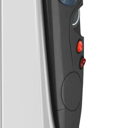 Taurus Tuareg 1500 Ölgefüllter Radiator Heizkörper Konvektor 1500W Leistung – Mobil, energieeffizient, geräuschlos, mit Überhitzungsschutz – Elektroheizgerät für Wohnräume & Büro