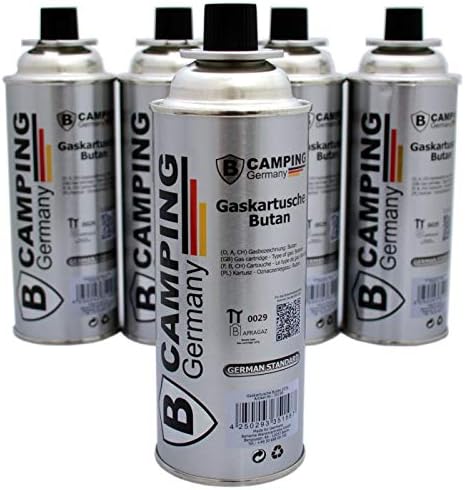 TronicXL Thermo-Gasbrenner Unkrautvernichter mit Piezozündung, 3 Gaskartuschen, Bajonett-Gasgerät für Unkrautbeseitigung, Grillanzünder, chemiefrei, lang, ergonomisch, hitzeregulierbar, Gas