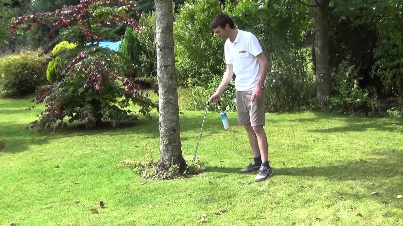 JUNG Kinzo Unkrautvernichter mit Piezozündung 80 cm, inkl. 10 Butangaskartuschen à 227 g, Gasbrenner mit regulierbarer Flamme, ideal für Grillanzünder, Shishakohleanzünder, max 1000°C