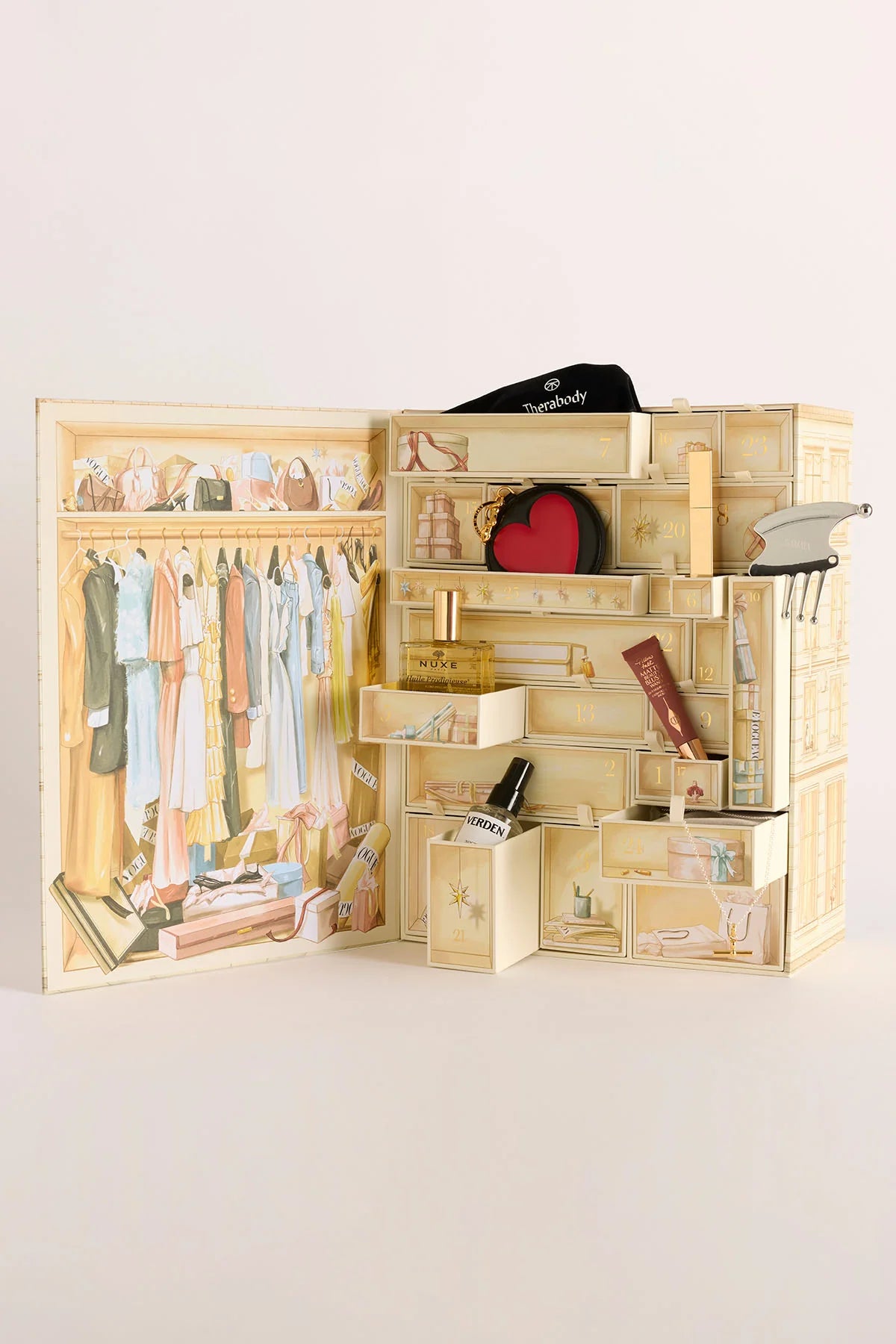 VOGUE Adventskalender 2025 – Luxus Beauty & Lifestyle Kalender, Beauty, für Frauen und Mädchen, Kosmetik Weihnachten Advent Kalender ( Wert 1850€ )