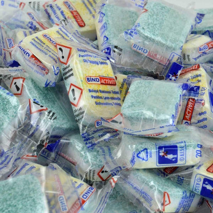 Bind Activit Classic Spülmaschinentabs - All in One | 500 Tabs (10 kg) | Phosphatfreie Geschirrspültabs für optimale Reinigung | Fettlöser, Klarspüler, Silberschutz & Maschinenpflege | Für alle Spülmaschinen geeignet