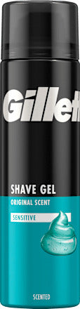 Gillette Rasiergel, Sensitive Basis, 200 ml
