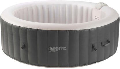 Ubbink Whirlpool Infinite XTRA Ø180cm aufblasbarer SPA für 3-4 Personen – Outdoor Whirlpool mit Heizsystem & 120 Luftdüsen – Komplettset mit Filter, Digitalsteuerung & Abdeckung