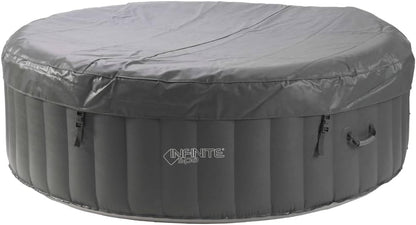 Ubbink Whirlpool Infinite XTRA Ø180cm aufblasbarer SPA für 3-4 Personen – Outdoor Whirlpool mit Heizsystem & 120 Luftdüsen – Komplettset mit Filter, Digitalsteuerung & Abdeckung