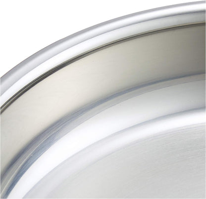 Zwilling Twin Nova Schmorpfanne 24 cm mit Deckel – Edelstahl, Induktionsgeeignet, Hitzebeständig bis 300°C, Spülmaschinengeeignet, Kratzfest, Perfekte Wärmeverteilung, für alle Herdarten geeignet