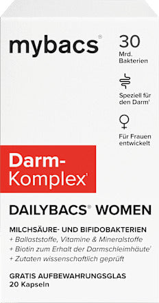 mybacs Darm-Komplex Dailybacs Women Kapseln 20 St, 12 g