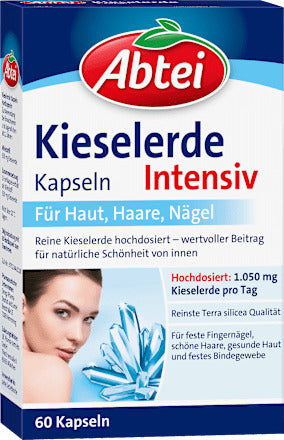 Abtei Kieselerde Intensiv Kapseln, 60 St