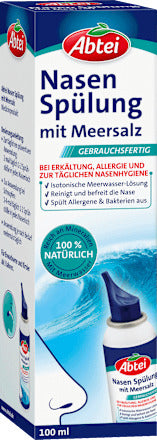 Abtei Nasenspülung mit Meersalz, 100 ml