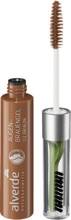 alverde NATURKOSMETIK Augenbrauengel 02 Braun, 6 ml