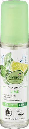 alverde NATURKOSMETIK Deospray Lime, 75 ml