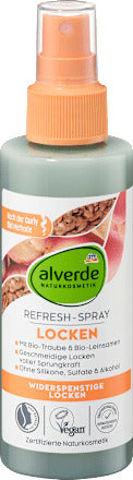 alverde NATURKOSMETIK Locken Refresh-Spray, 150 ml