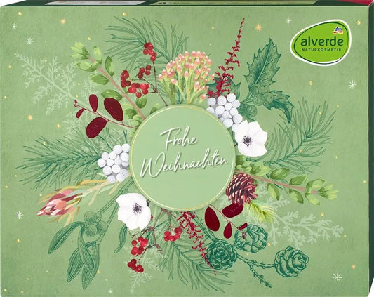 alverde Adventskalender 2025 Beauty NATURKOSMETIK – Adventskalender mit 24 Pflegeprodukten für Frauen und Damen, Advent Kalender ( Wert : 100 € )