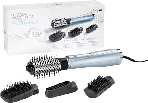 BaByliss Warmluftbürste Hydro-Fusion 4in1 Smooth & Shape, 1 St