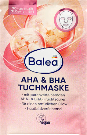 Balea AHA & BHA Tuchmaske, 1 St