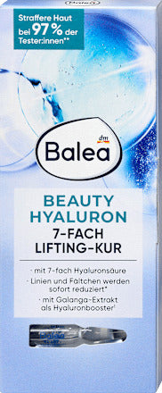 Balea Ampullen Beauty Hyaluron Lifting-Kur (7x1 ml), 7 ml