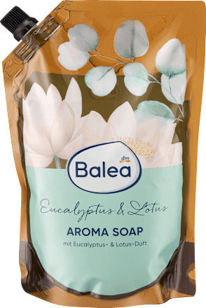 Balea Flüssigseife Eukalyptus & Lotus, Nachfüllpack, 500 ml