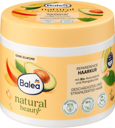 Balea Haarmaske Natural Beauty reparierend, 300 ml