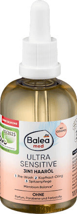 Balea med Haaröl Ultra Sensitive 3in1, 100 ml