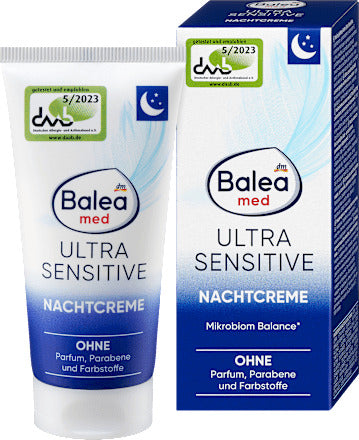 Balea med Nachtcreme ultra sensitive, 50 ml