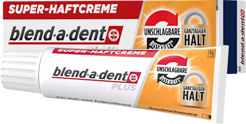 blend-a-dent Haftcreme Plus Unschlagbare Bisskraft, 40 g