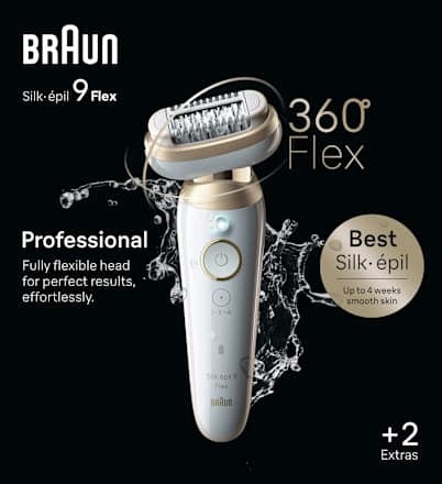 Braun Epilierer, Silk-épil 9-011 3D SensoSmartTM, 1 St